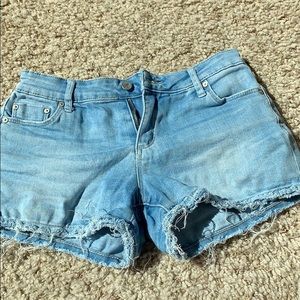 Blue Tractr Jean shorts